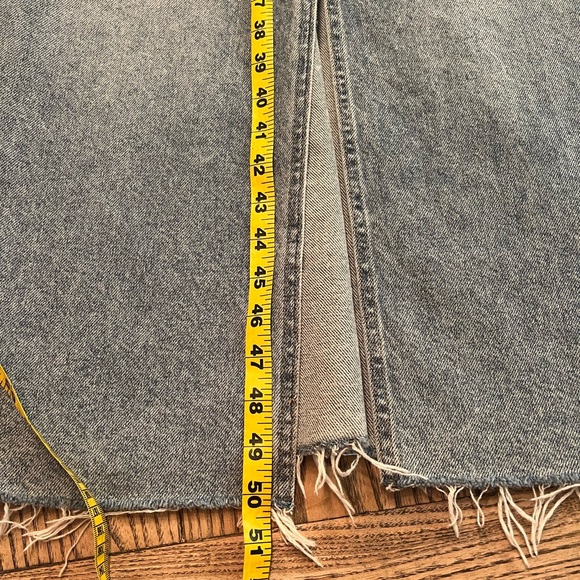 Pistola Amira Denim Dress with Front Slit - Picture 8 of 10